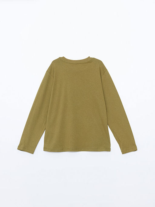 Bisiklet Yaka Erkek ?ocuk Ti??rt - Waikiki фото 3