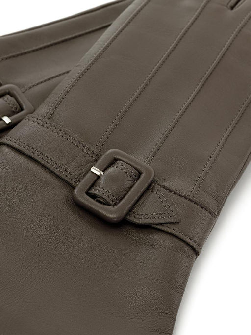 Перчатки женские 100% ш IS8596 taupe - Eleganzza фото 3