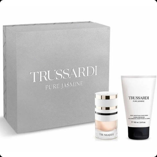TRUSSARDI Pure Jasmine lady set (60ml edp + 100ml body scrub)