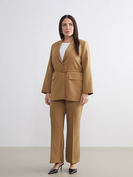 Dar Fit ?spanyol Pa?a Kad?n Pantolon