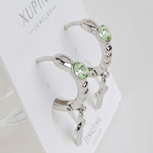 XUPING Серьги с замком кольцо арт. 18 1252 (id 280158) - Rada фото 2