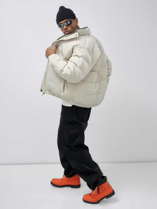 Куртка двухсторонняя мужская молодежная зимняя хаки цвета 25311TK - Mtforce фото 12