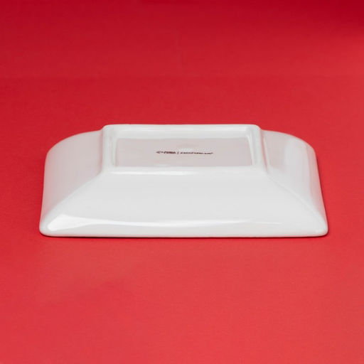 Тарелка керамическая Доляна «Волшебное дерево», керамика, 15×3 см, белая