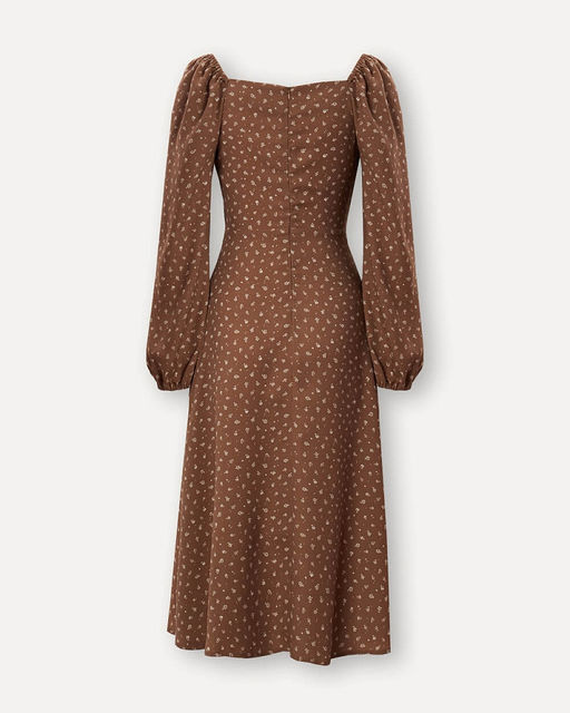 Платье с мелким принтом - Incity фото 6