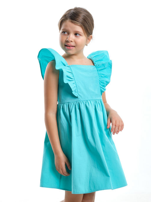Платье в садик праздничное UD 7825 изумрудный - Mini maxi фото 20