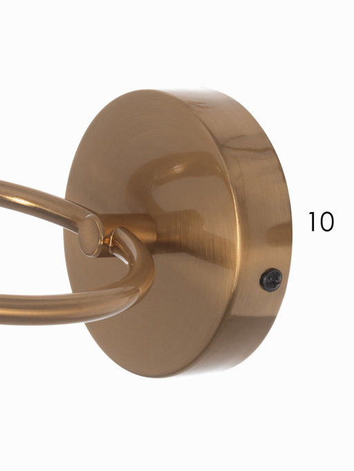 Бра MBM-5919/1, 1х40Вт, G9. цвет латунь