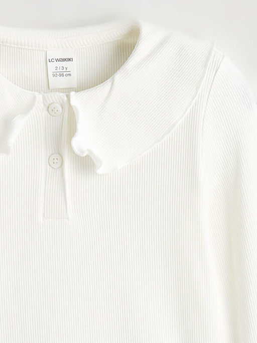 Bebe Yaka F?rf?rl? K?z ?ocuk Ti??rt