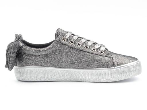 03-YE475-2 BEIGE/GREY Кроссовки женские (натуральная кожа) - Фабричный китай фото 15
