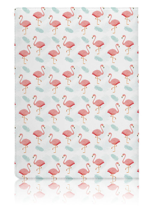 ОБЛОЖКА ДЛЯ ПАСПОРТА ФЛАМИНГО WHITE, плотность 600 мкм