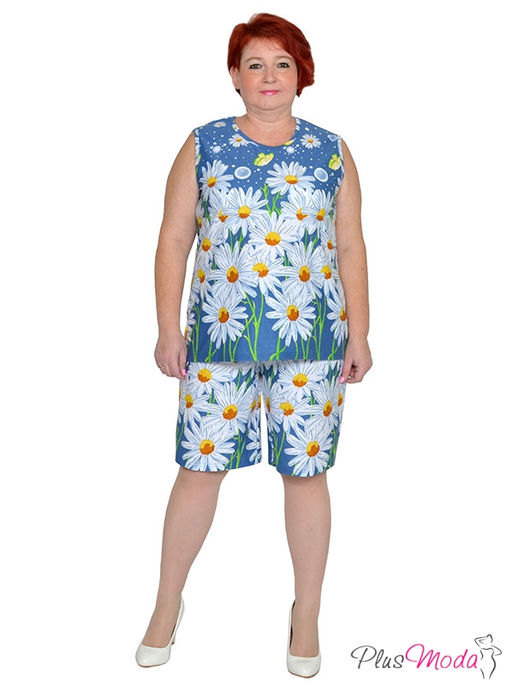 Шорты Модель №1503 размеры 44-84 - Plusmoda фото 3