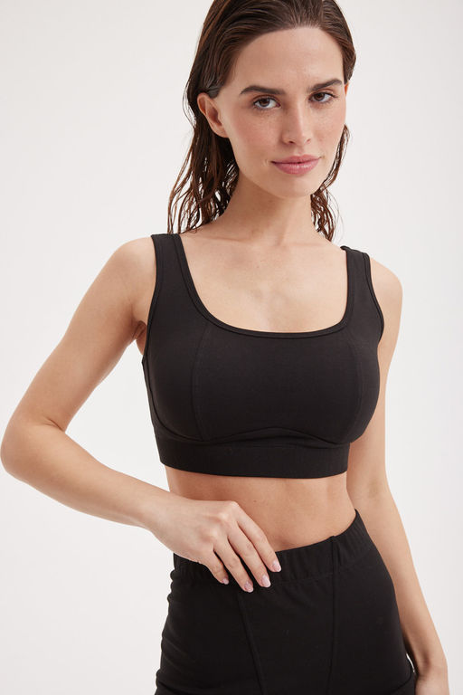 Топ бра "Уголь" женский