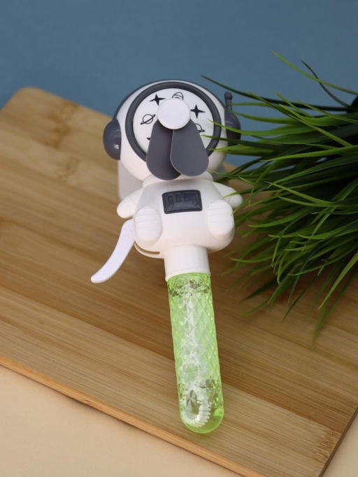 Портативный механический ручной вентилятор Sweet astronaut, grey