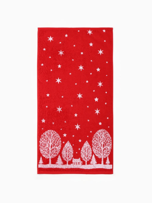 Полотенце махровое Этель. Снежный вечер, 50?90 см, хлопок 100%  фото 6