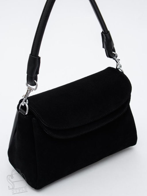 Сумка женская кожаная 0037VG black Vitelli Grassi