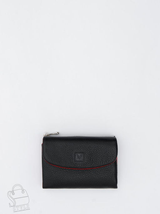 Женский кошелек 3907-1806A black red Vermari в Новосибирске