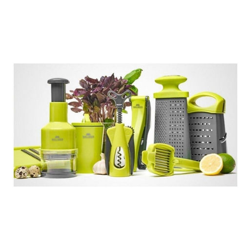 Терка четырёхгранная с покрытием non-stick Walmer Vegan, цвет зеленый  фото 6