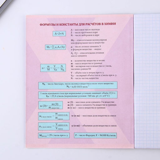 Предметная тетрадь, 48 листов, ВЕЛИКИЕ ЛИЧНОСТИ, со справ. мат. Химия, обложка мелованный картон 230 гр., внутренний блок в клетку 80 гр., белизна 96% - Artfox study фото 6