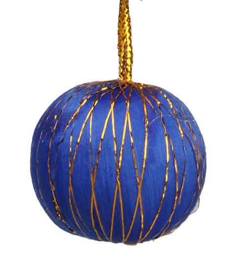 Цена за 3 шт. Ёлочные игрушки Золотая нить, шары новогодние, d=3 см, набор 12 шт., МИКС - Зимнее волшебство фото 7