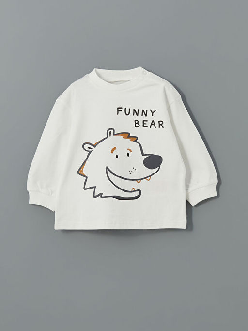 Bisiklet Yaka Erkek Bebek Ti??rt ve Pantolon 2li