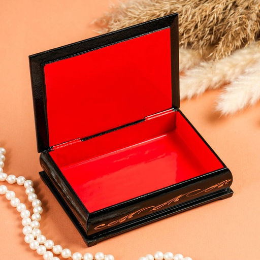 Шкатулка Аисты в лесу, 10?14 см, лаковая миниатюра - Simaland фото 2