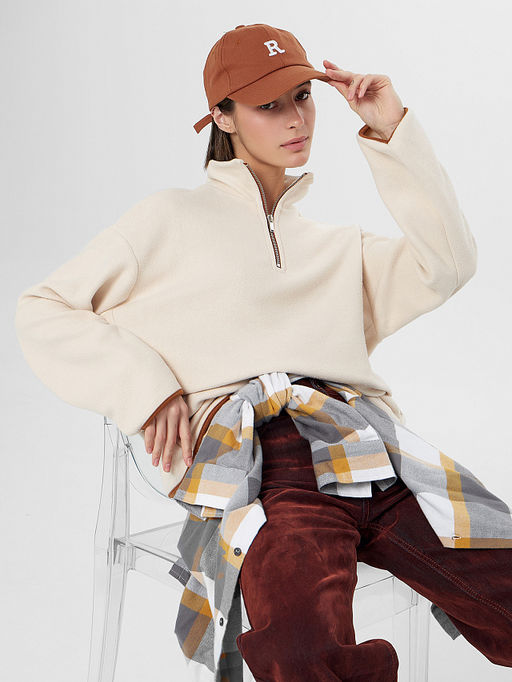 Толстовка женская бежевая - Mark formelle фото 7