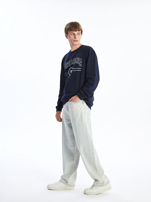 Super Baggy Fit Erkek Jean Pantolon