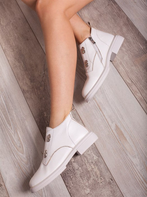 Ботинки женские натуральная кожа/ Броги удобные демисезонные HP9943B - Piniolo фото 2