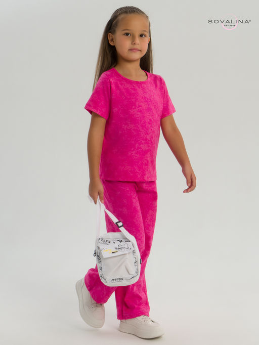 Костюм Лето варенка фуксия - Sovalina фото 11