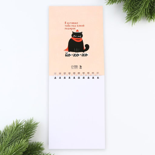 Цена за 5 шт. Скетчбук А6, 40 листов, в мягкой обложке, на гребне, 100 г/м² «Дед Мороз»