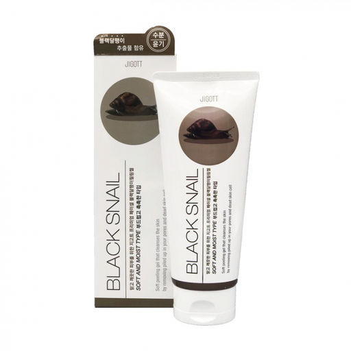 Black Snail Clean Peeling Gel - Пилинг-гель для лица с улиточным муцином, 180 ml