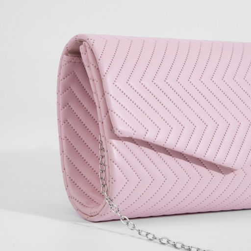 Сумка-клатч на клапане, цвет розовый - Simaland фото 4