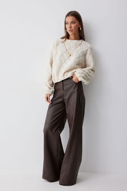 Джемпер LYUSHe 4226 молоко  фото 2