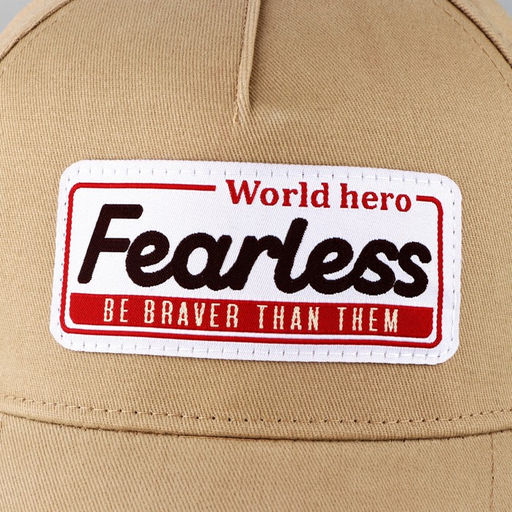 Кепка Fearless, бежевая, р-р 56