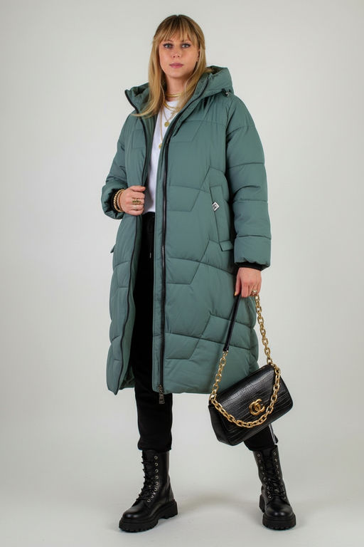 Зимняя куртка, большие размеры арт.6679-1