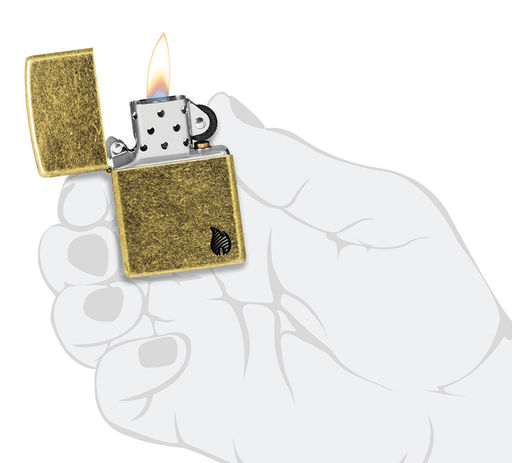 Зажигалка ZIPPO Armor® Пламя | Flame 46400  фото 5