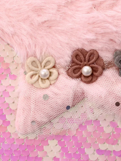 Блокнот плюшевый Rainbow scales, mix, 21,5х14,5 см, плотность 80 гр.