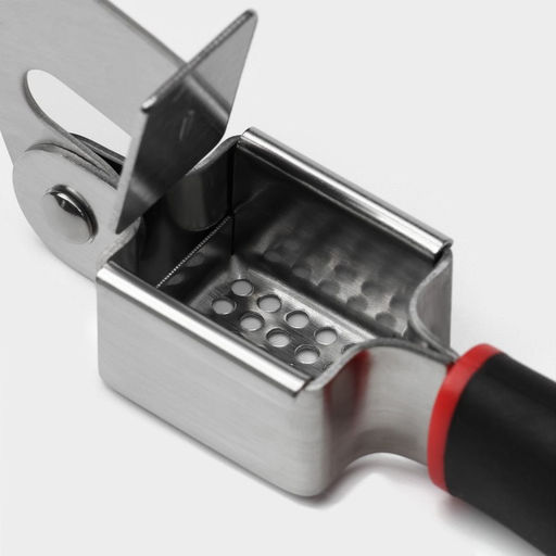 Пресс для чеснока Доляна Digma, 21 см, нержавеющая сталь, чёрный  фото 6