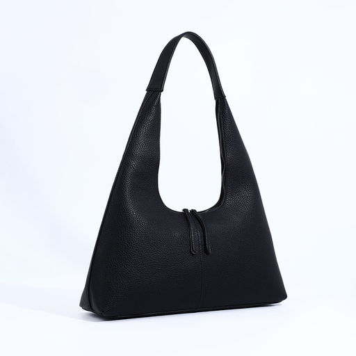 Сумка-шопер на молнии, цвет чёрный - Simaland фото 3