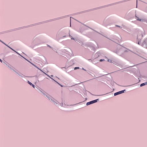 Форма для шоколада и конфет KONFINETTA Батончик, 28?14 см, 18 ячеек, цвет прозрачный фото 5