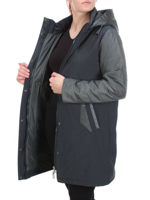 6029 AQUAMARINE Куртка демисезонная женская DATURA (100 гр. синтепон)