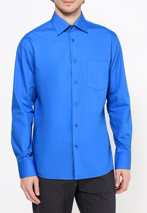 Сорочка мужская длинный рукав GREG 230/319/SAP/Z  фото 5