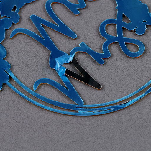 Топпер Mr & Mrs, круг, цвет золотой - Страна карнавалия фото 3