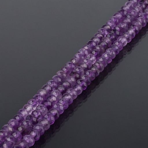 Бусины для украшений из Аметиста огранка