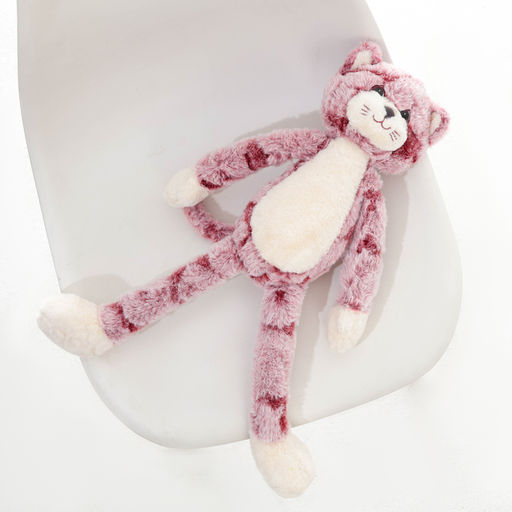 Мягкая игрушка Кот, 50 см, цвет вишнёвый - Simaland фото 4