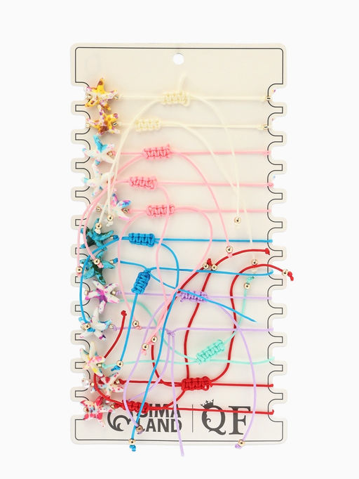 Цена за 12 шт. Браслет «Морской. Ракушка и звезда», d=6 см, МИКС