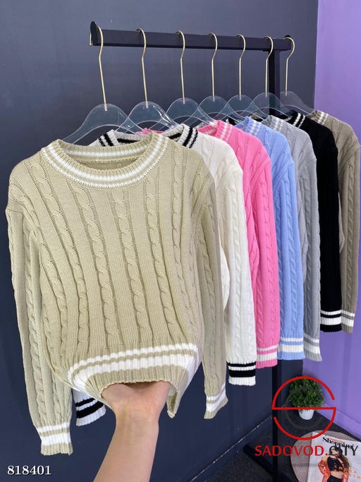 Свитер женский с узором - Bruno фото 5