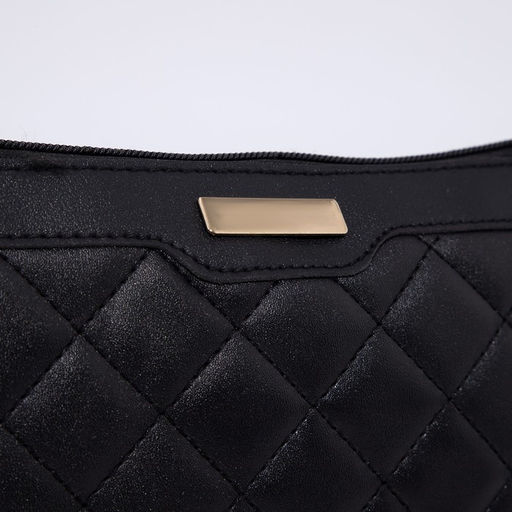 Сумка-клатч на молнии, цвет чёрный - Simaland фото 4