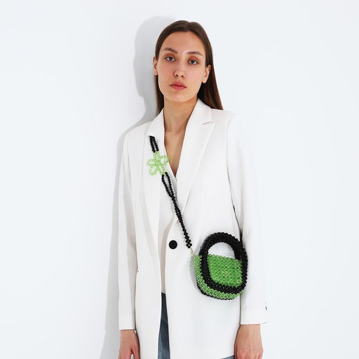 Сумка-клатч на магните, длинный ремень, цвет зелёный - Simaland фото 6