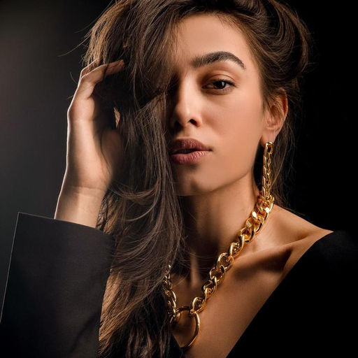 Серьги металл Цепь узкое плетение, цвет золото - Queen fair фото 2