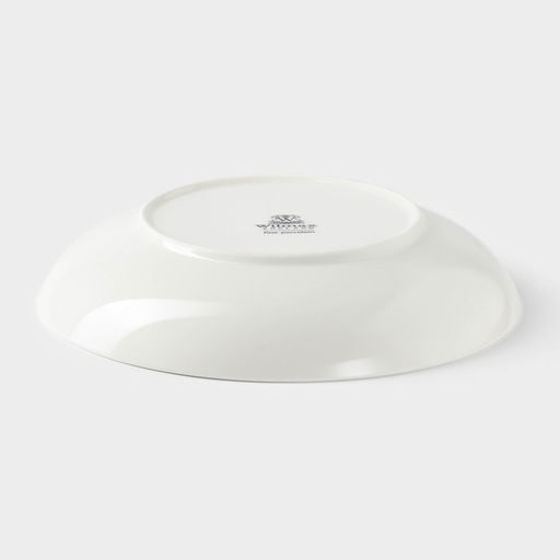 Тарелка фарфоровая глубокая Wilmax Olivia, 900 мл, d=23 см, цвет белый